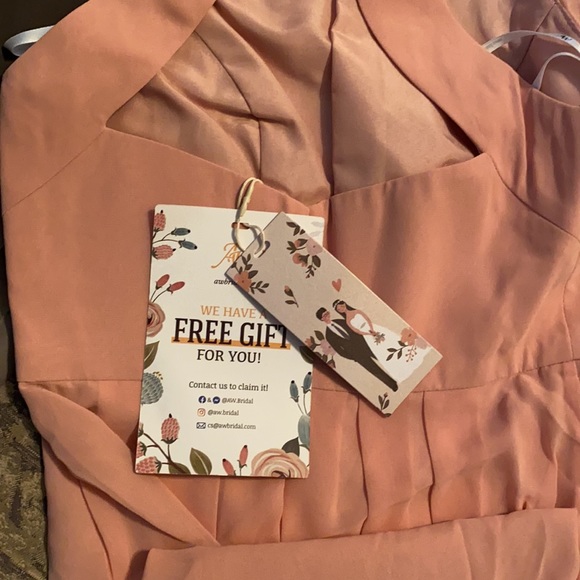 AW. Bridal Junior Bridesmaid Dress. - Picture 4 of 4